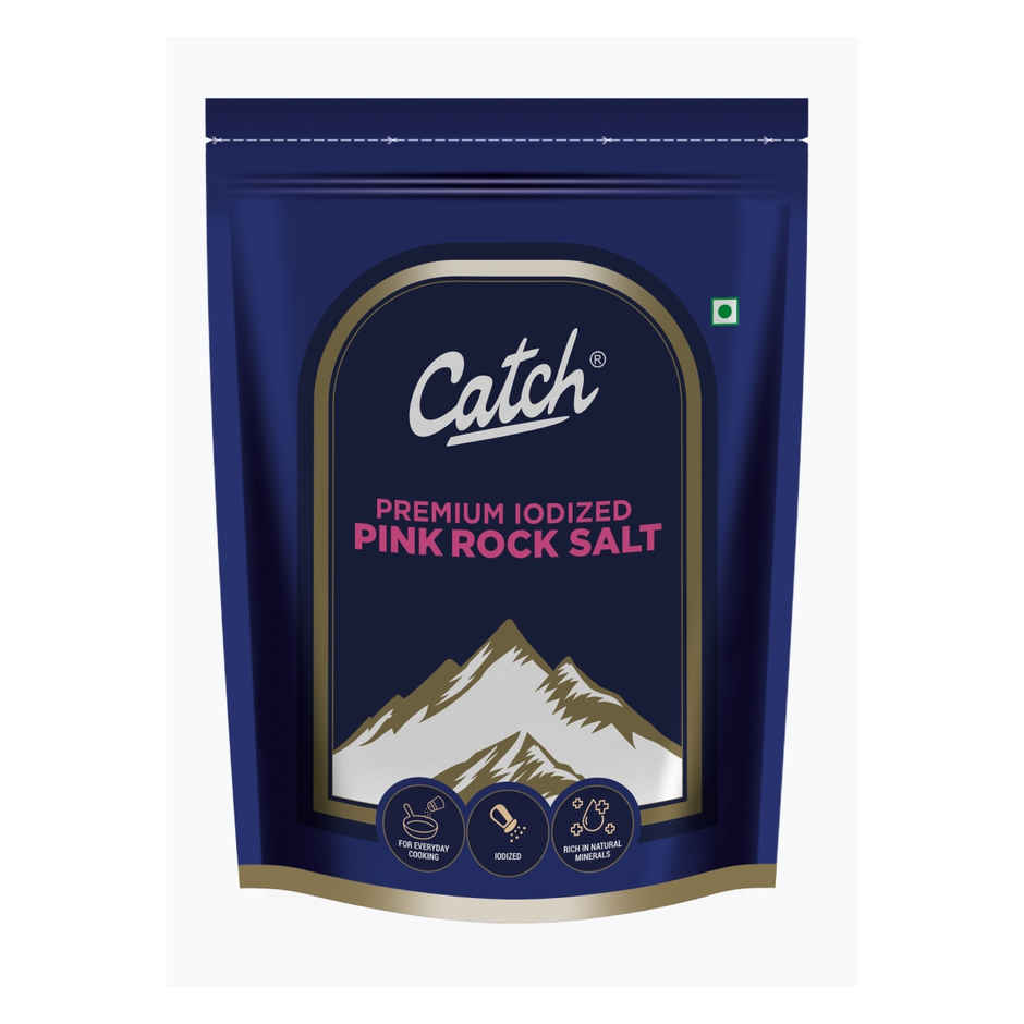 Catch Premium Iodized Pink Rock Salt
