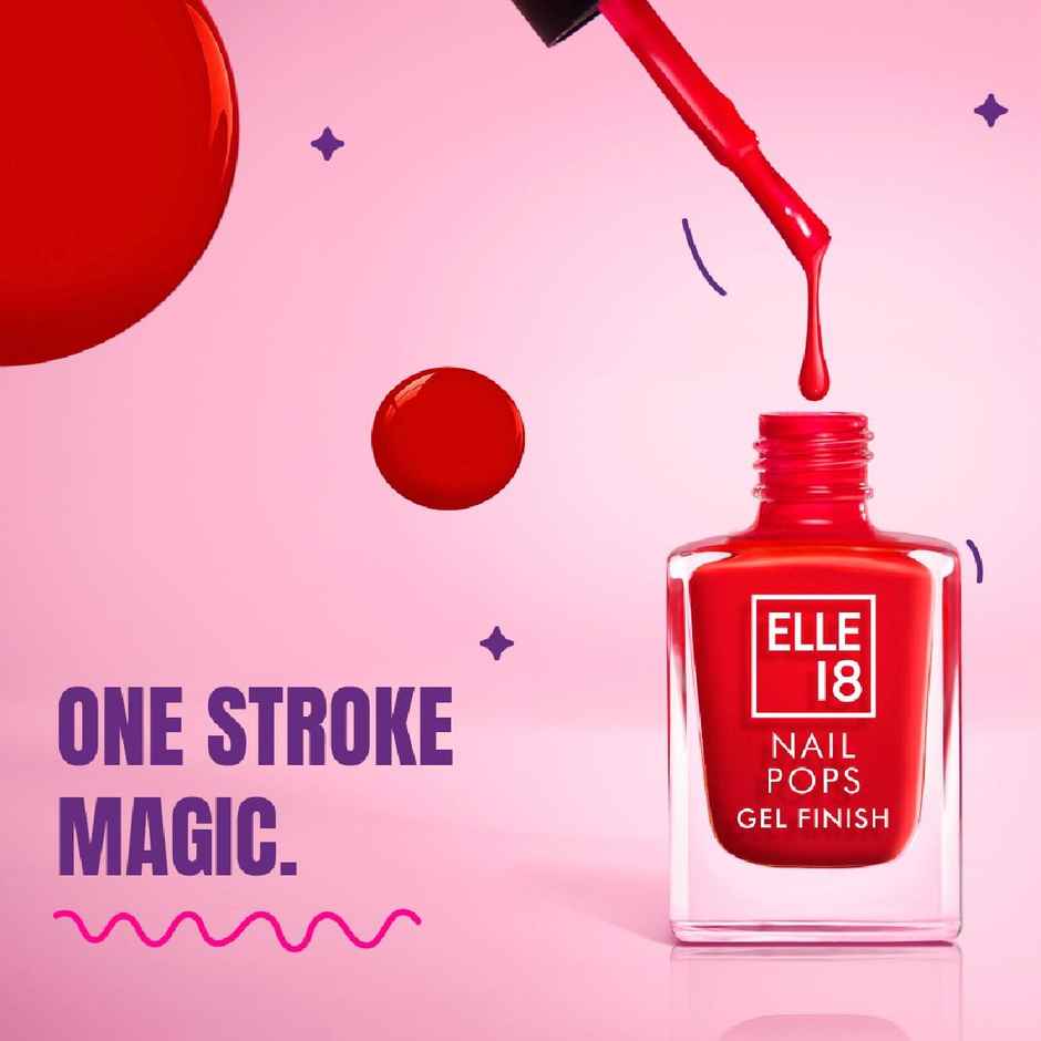 Elle 18 Nail Pop Gel Finish -G3