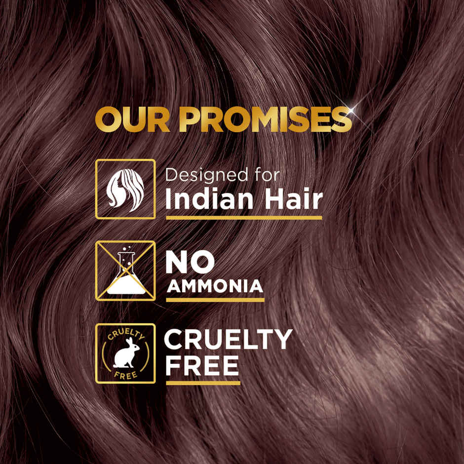 Bblunt Mahogany Salon Secret High Shine Conditioning Hair Colour | Reddish Brown