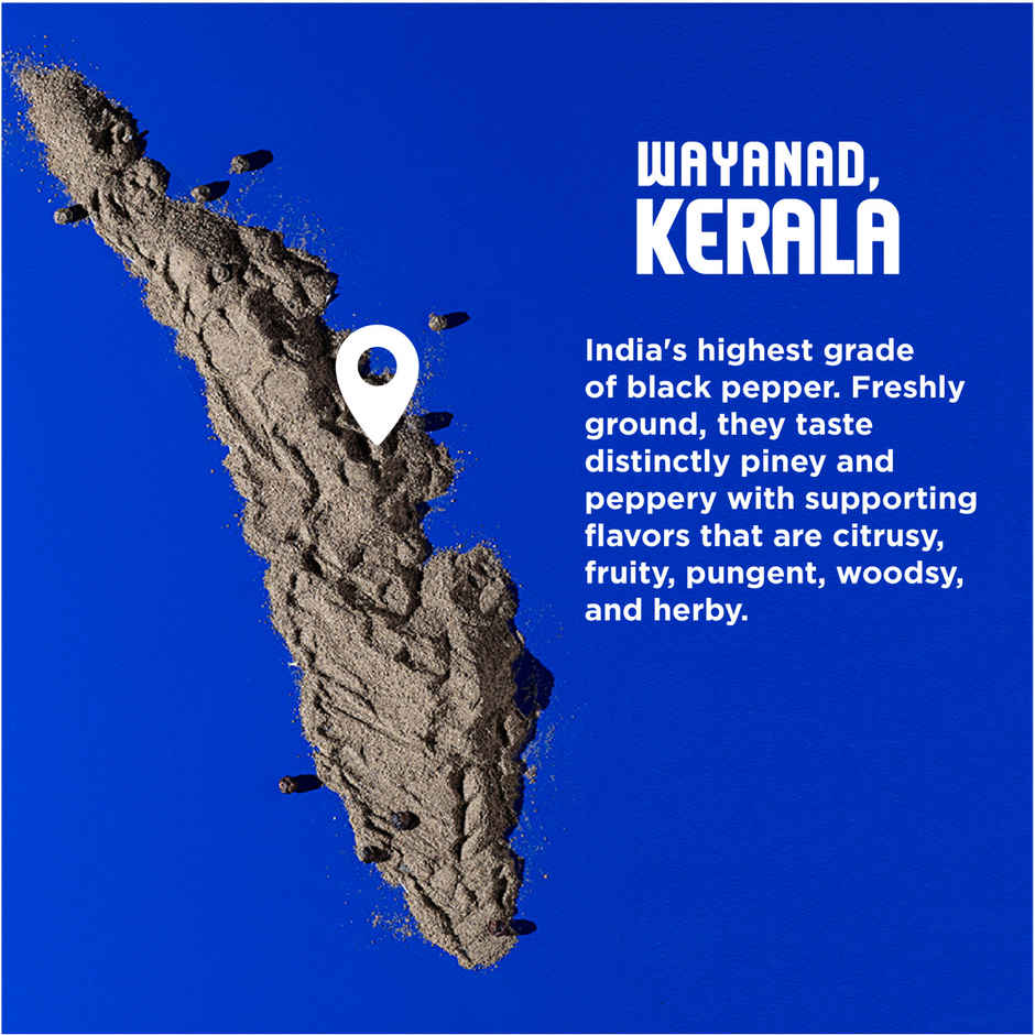 CRISTA Tellicherry Black Pepper Powder