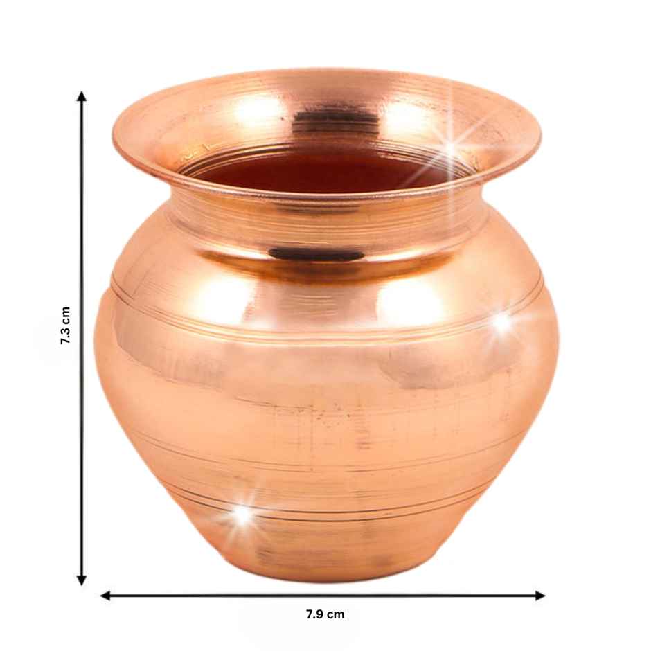 Copper Kalash for Pooja | 300 ml | Shubhkart