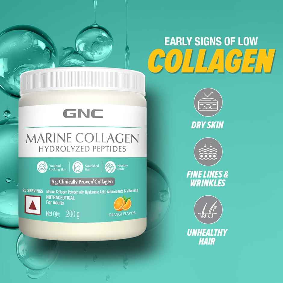 GNC Marine Collagen Orange