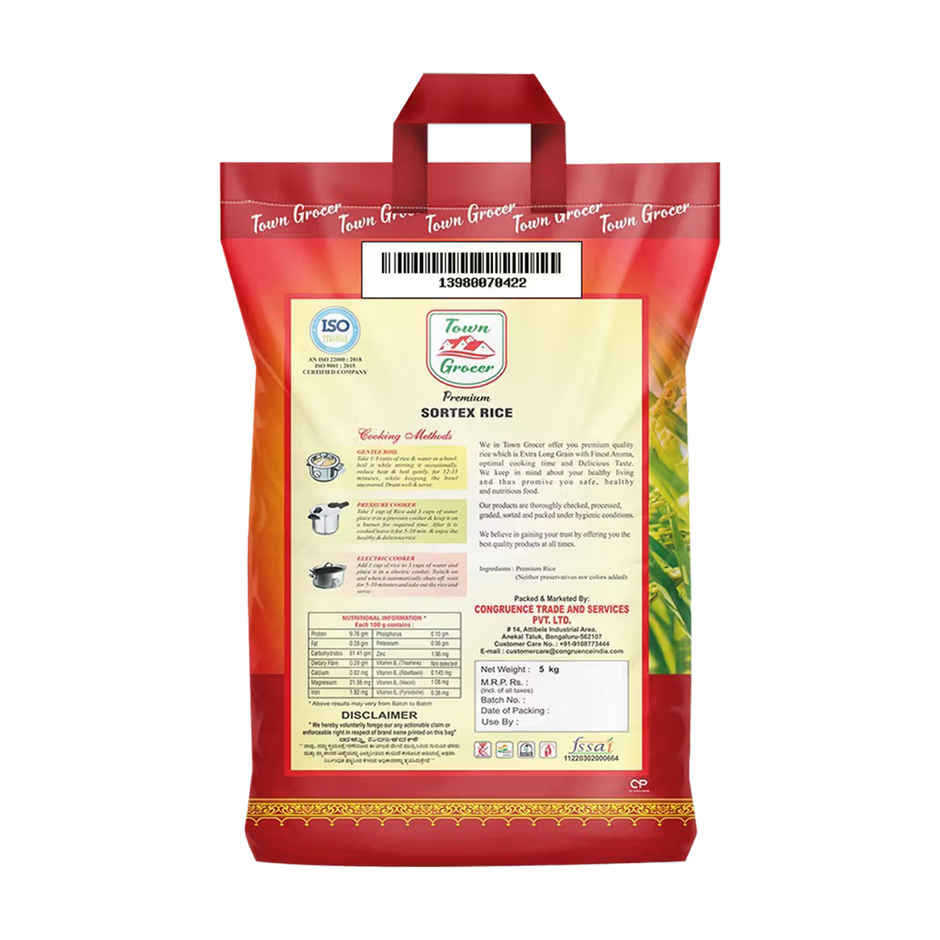 Town Grocer Ponni Boiled Rice
