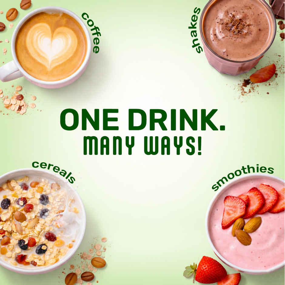 Bagrry's Oats And Nut Drink Vegan No Added Sugar