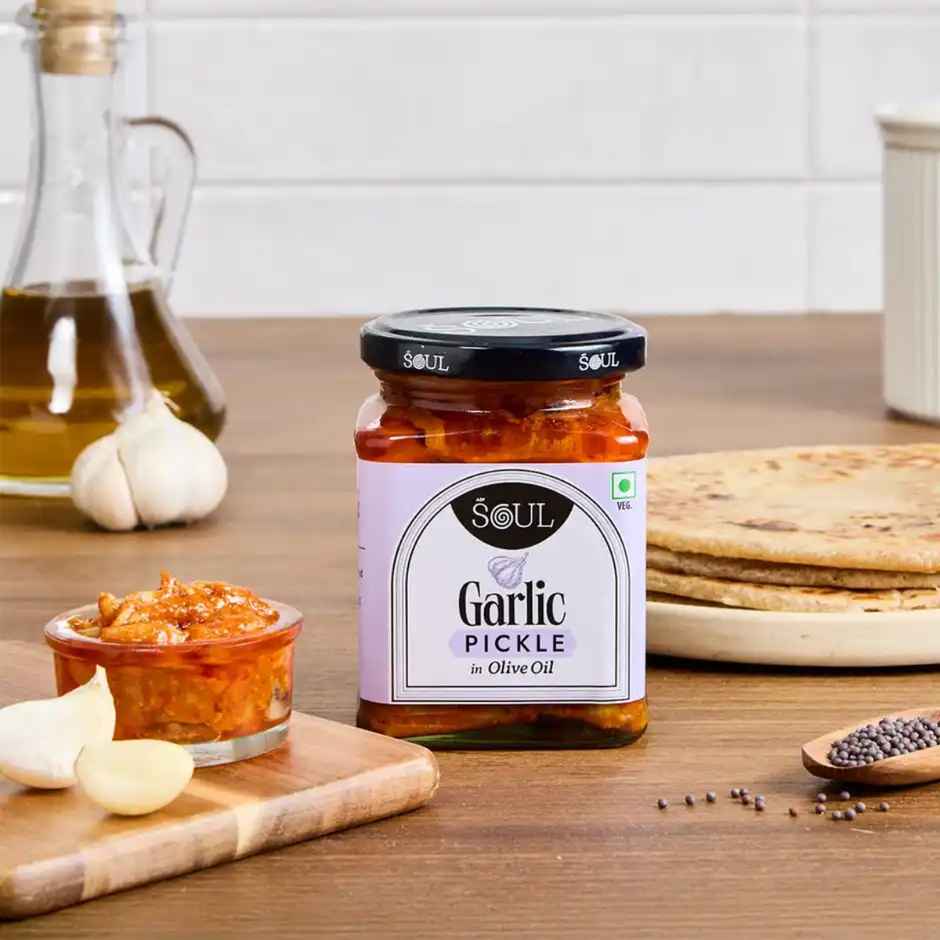 ADF Soul Garlic Pickle In Olive Oil