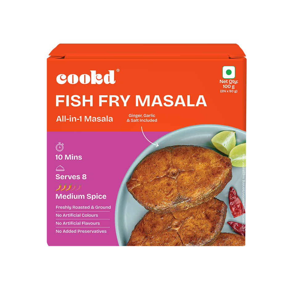 Cookd Fish Fry Masala