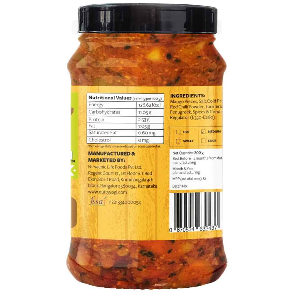 Nutty Yogi Grandma Mango Pickle