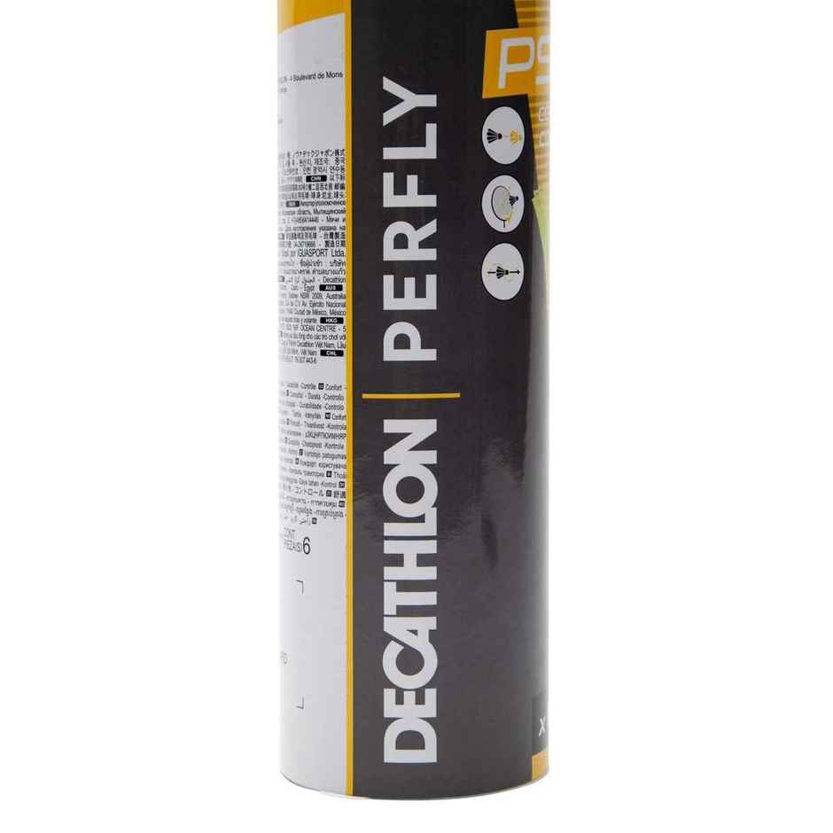 Decathlon Perfly Plastic Shuttlecock Speed Medium | Yellow