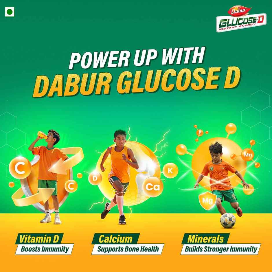 Dabur Health Care Lemon Glucose-D Powder