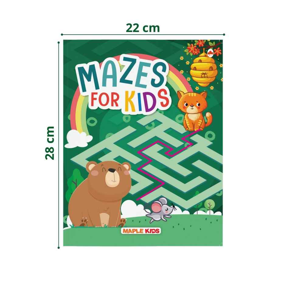 Activity Book For Kids - Mazes | Early Learning For Toddlers | Nursery | Pre-School