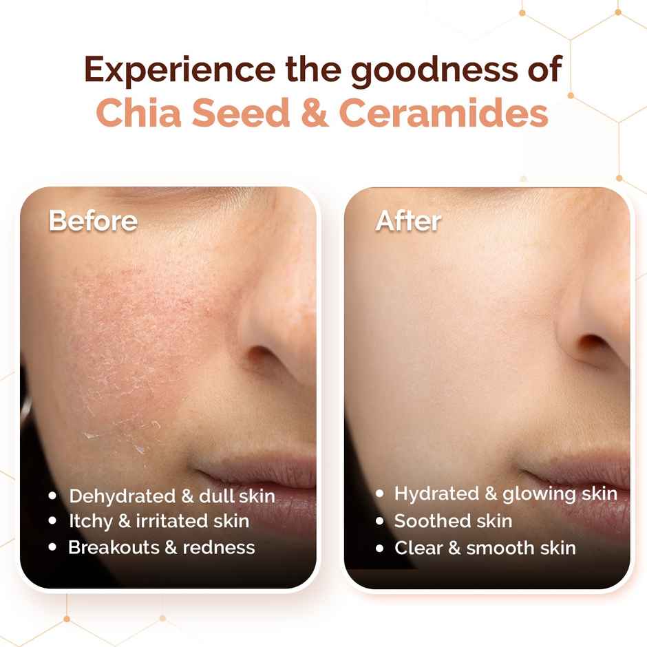 Mamaearth Chia Seed & Ceramides Oil-Free Moisturizer