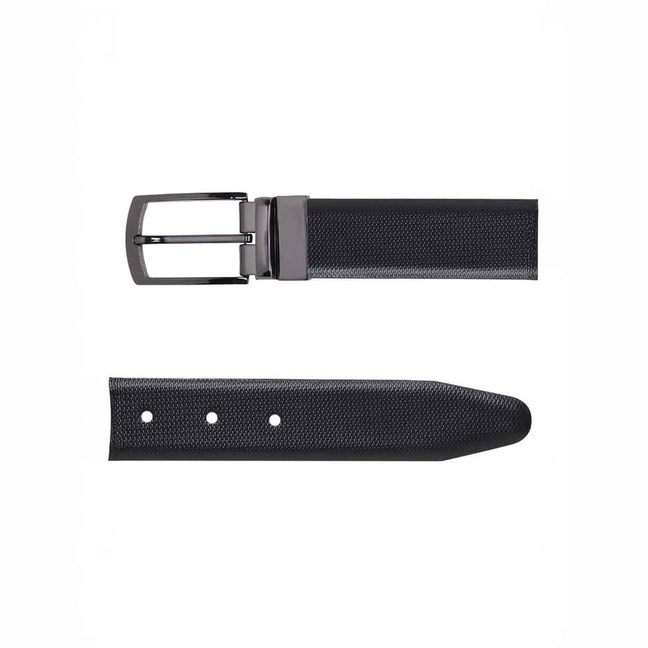 Teakwood Men's Leathers Belt | Black and Brown - 36 in