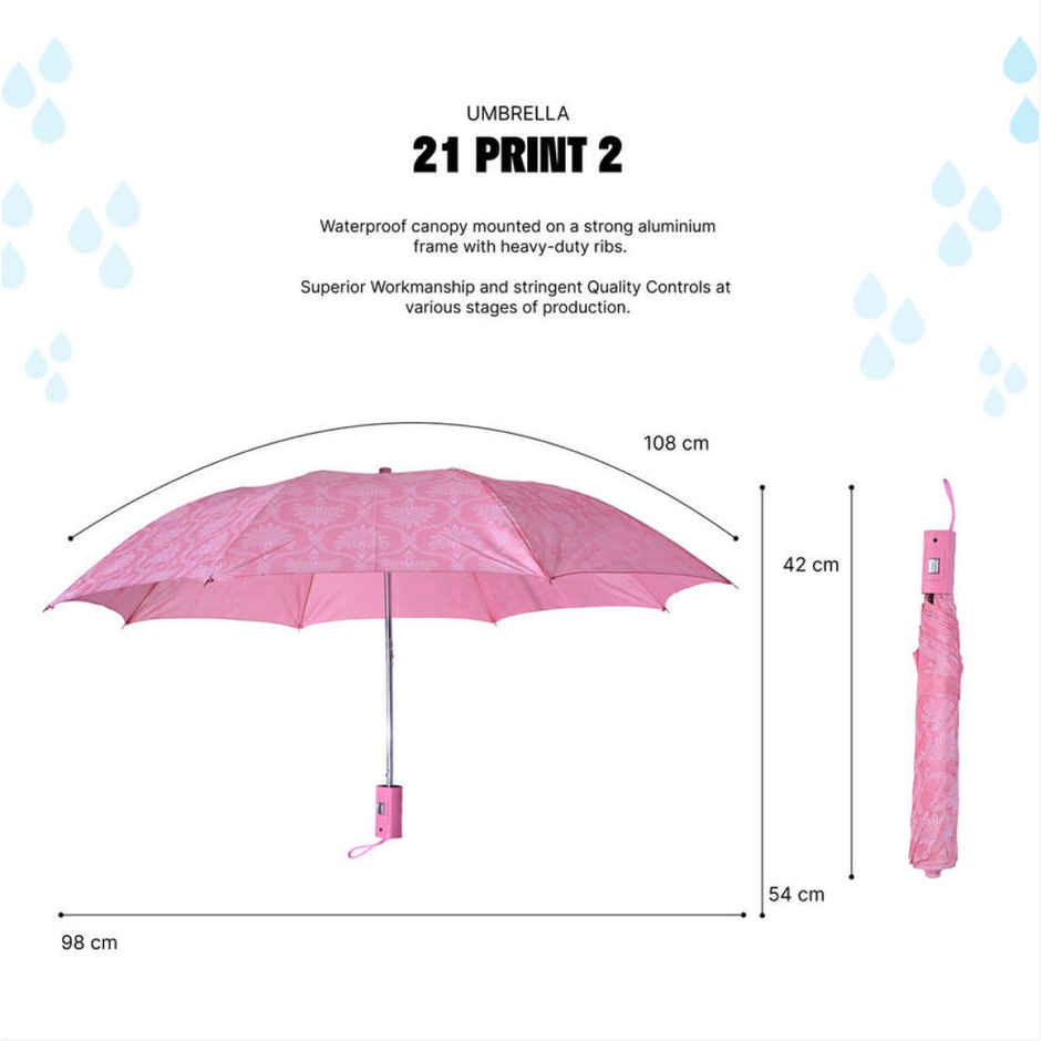 Citizen 21 Inch Print Umbrella - 1