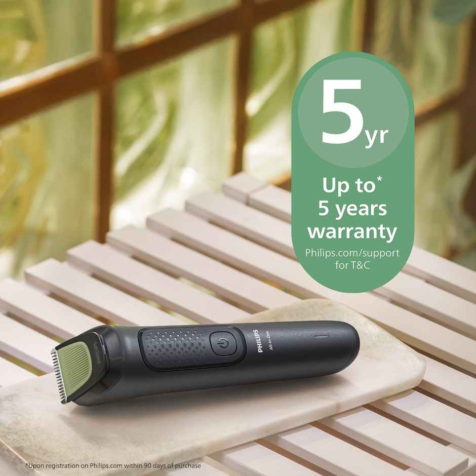 Philips MG3927 15 AllinOne 9in1 Mens Grooming Trimmer with SelfSharpening Steel Blades