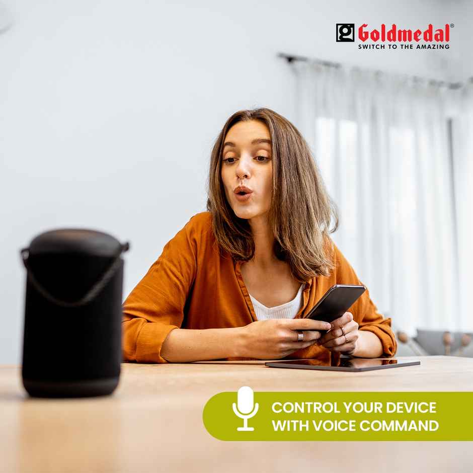 Goldmedal 16A Wi-Fi Smart Plug with Energy Monitoring | Suitable for Large Appliances