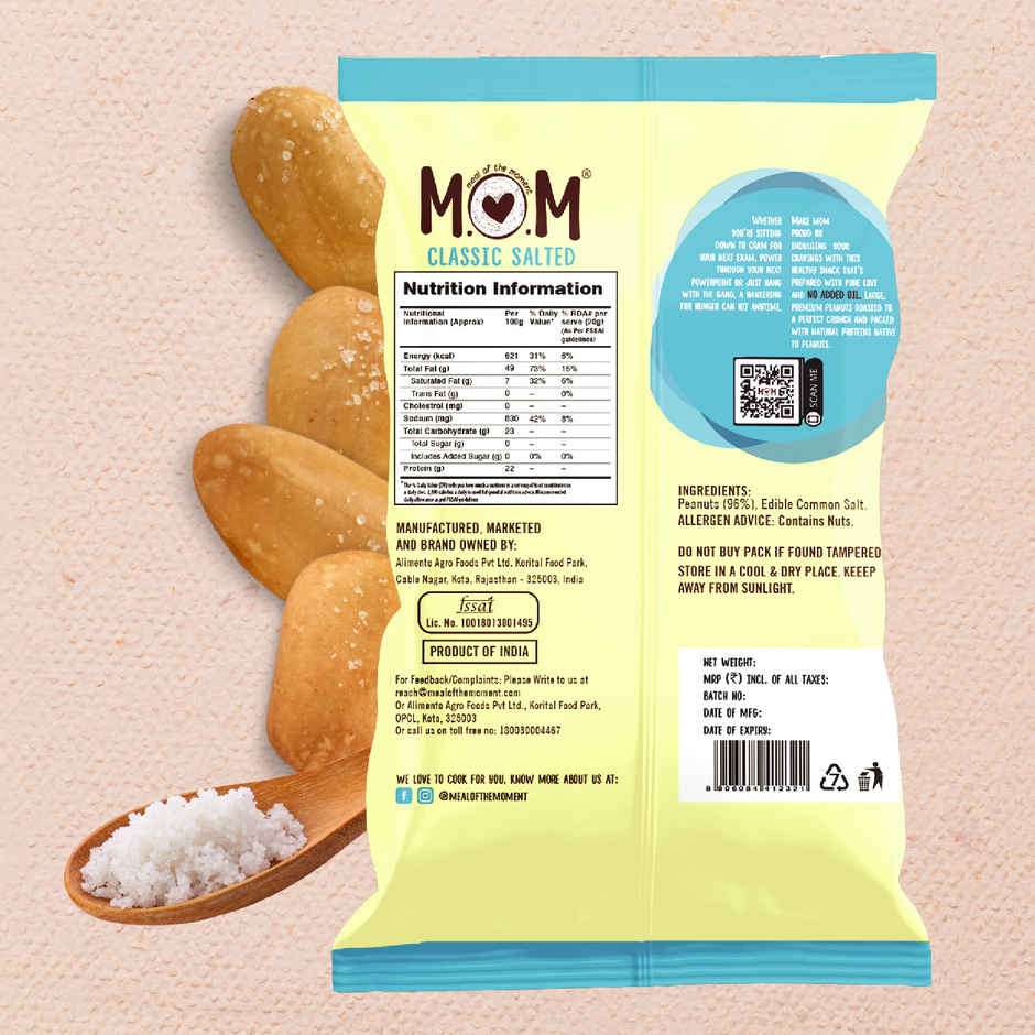 MOM Classic Salted Roasted Peanuts Combo