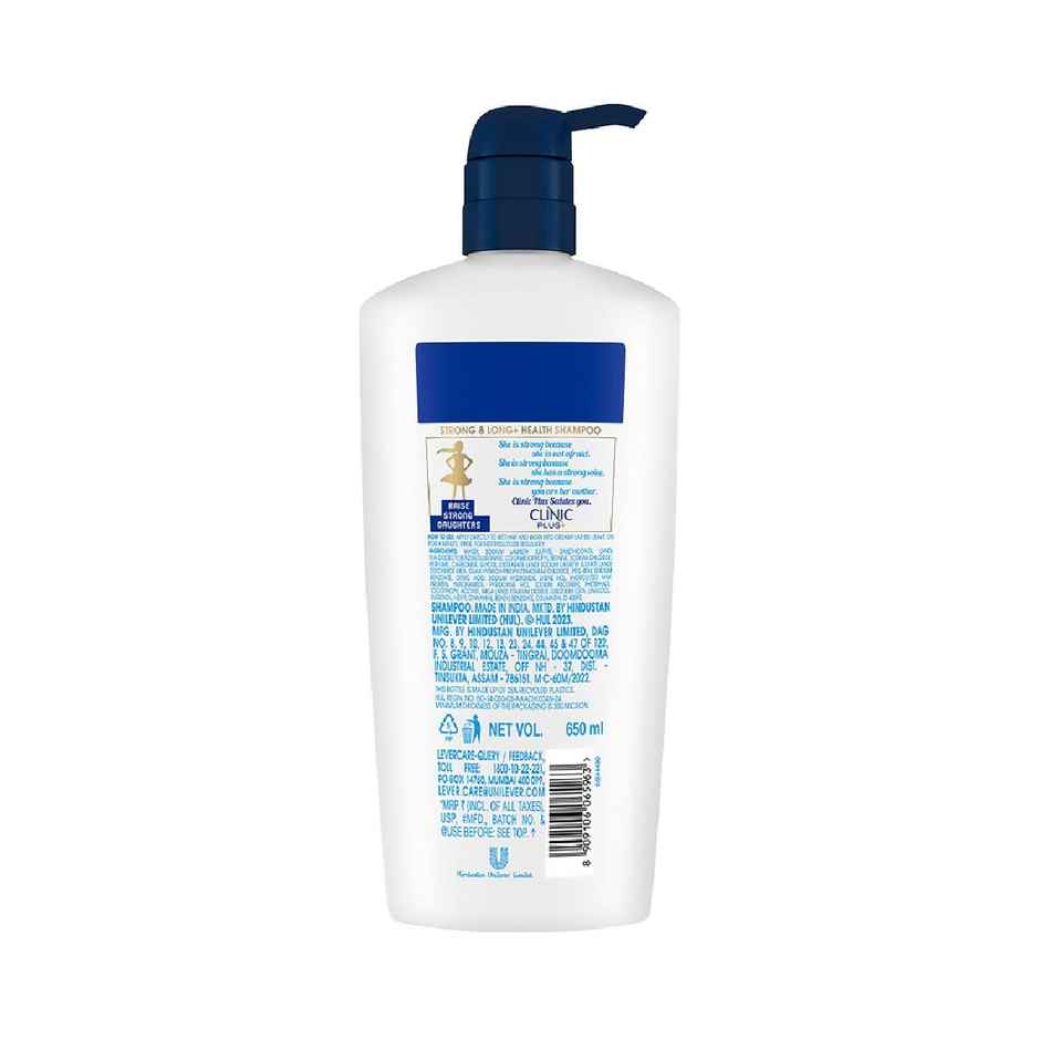 Clinic Plus Strong & Long Shampoo with Milk Proteins and Multivitamins