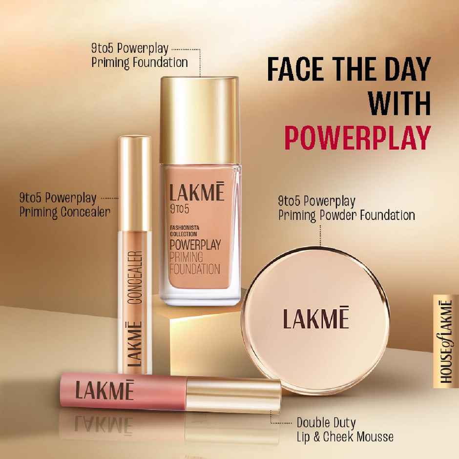 Lakme Double Duty Lip & Cheek Mousse Matte Lipstick & Soft Blush, Rosy Plum