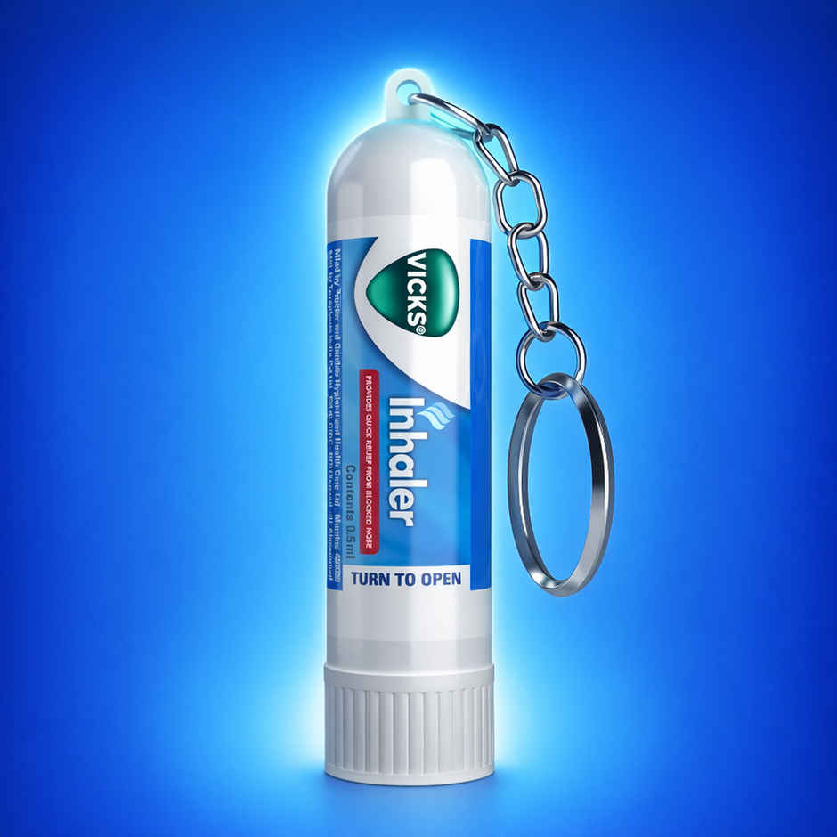 Vicks Vaporub(25ml), Vicks Inhaler (0.5ml) & Vicks Steam Pods(4pc) Combo