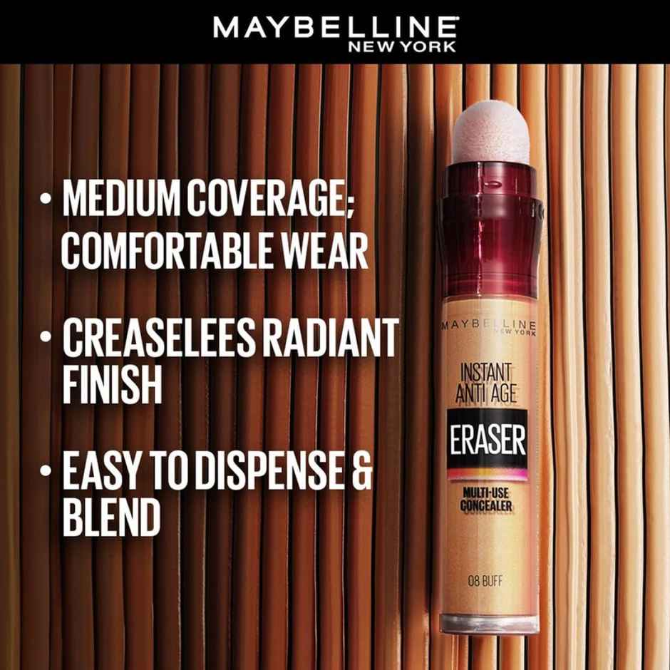 Maybelline New York Pencil Radiant Concealer Age Dark Circles And Blemish Eraser, Sand