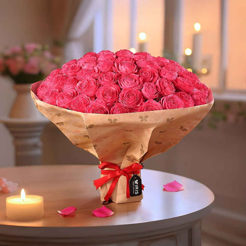 Dry Rose Flower Bouquet | IRIS