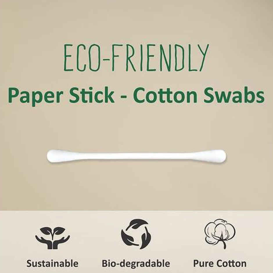 Tulips Paper Stick Cotton Buds Jar