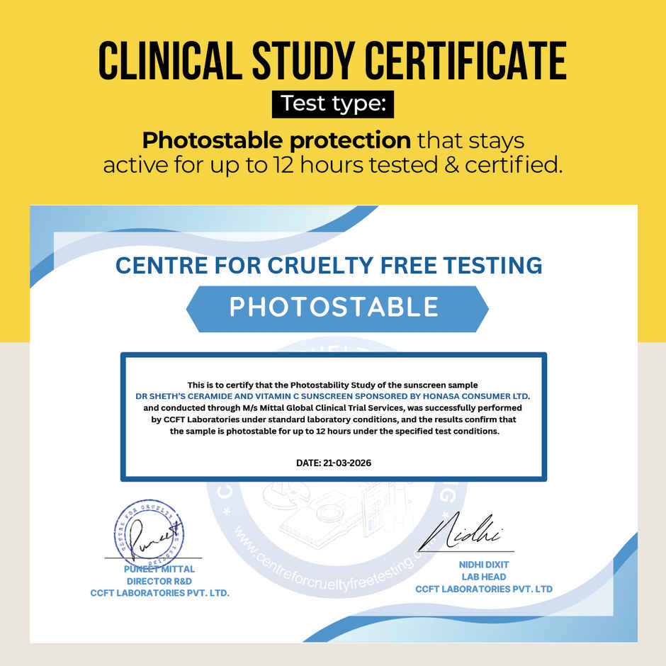 Dr. Sheth's Ceramide & Vitamin C Sunscreen