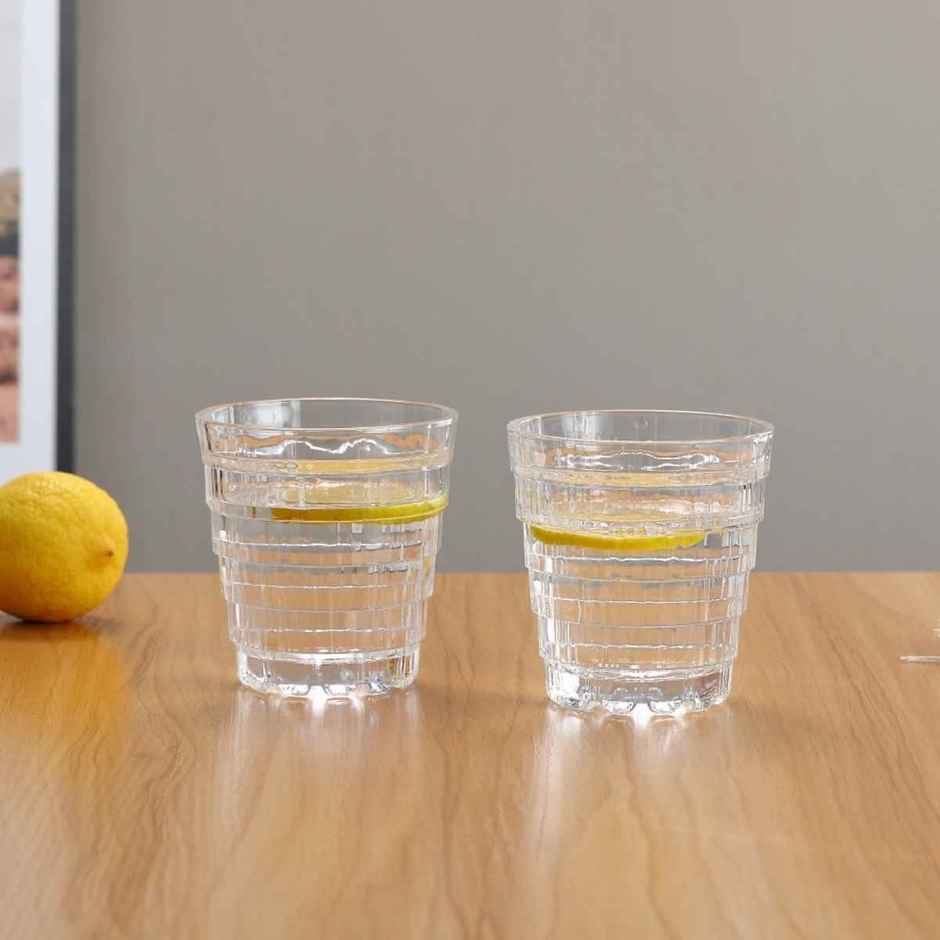 Trix Whisky Glass | Set of 6 Piece | 330 ml | Sanjeev Kapoor