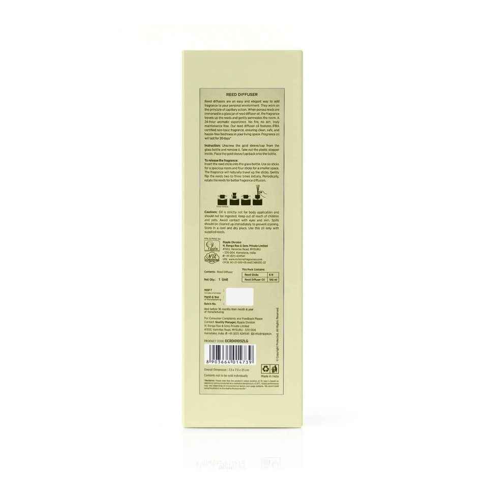 Iris Zesty Lemongrass Aroma Reed Diffuser Set