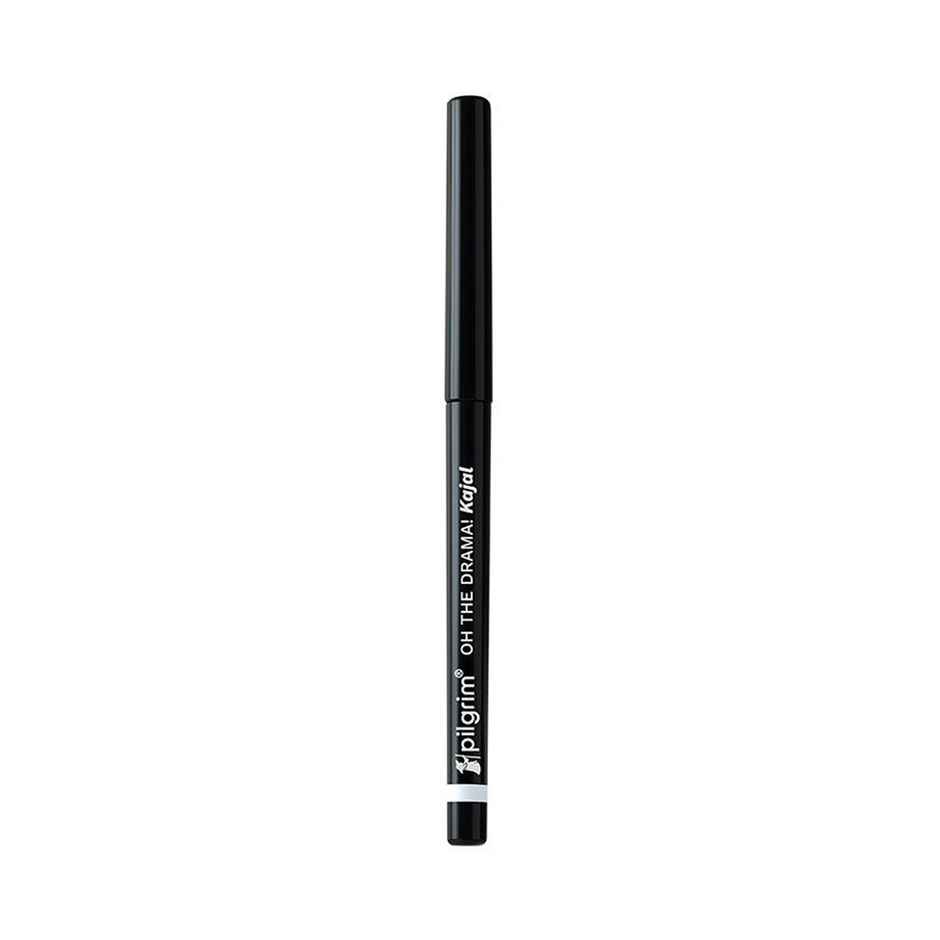 Pilgrim Oh The Drama! 12hr Stay Kajal with Argan Oil Smudge Proof & Waterproof | Black Mischief