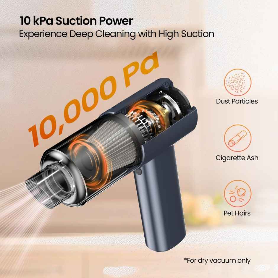 Portronics Mopcop Pro 2-In-1 Vacuum Cleaner & Air Blower