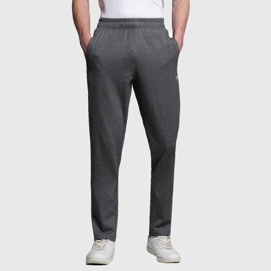 JACK & JONES Men's Regular fit Track Pant | Grey - XL