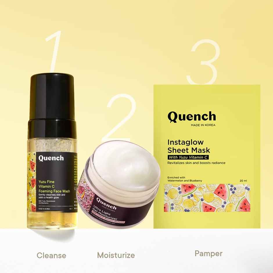 Quench Vitamin C Instaglow Sheet Mask (Face Mask)