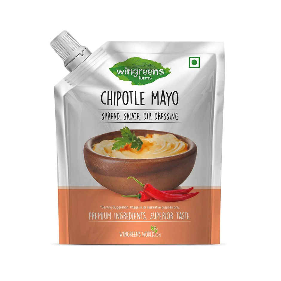 Wingreens Farms Chipotle Mayo | Veg Chipotle Mayonnaise | Sandwich Spread