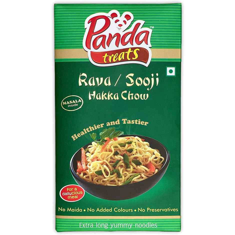 Panda Treats Rava/Sooji Hakka Noodles Masala