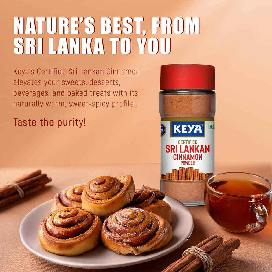Keya Sri Lankan Cinnamon Powder|Dalchini Powder