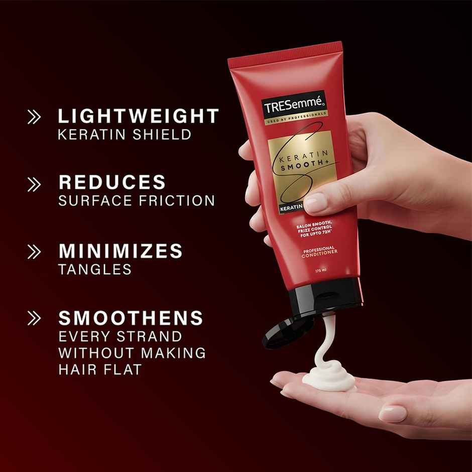 Tresemme Keratin Smooth Conditioner, With Keratin