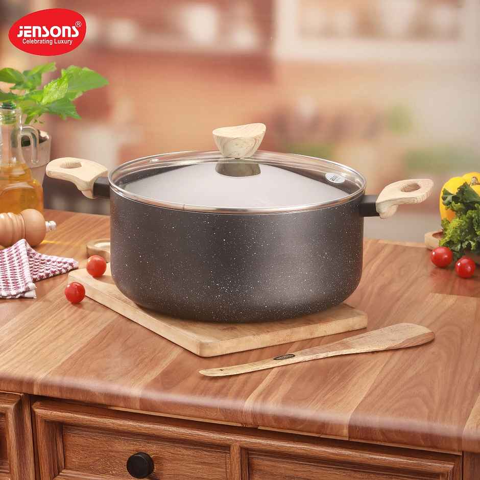 Jensons Cuisine Deep Casserole / Biryani Pot 28 cm