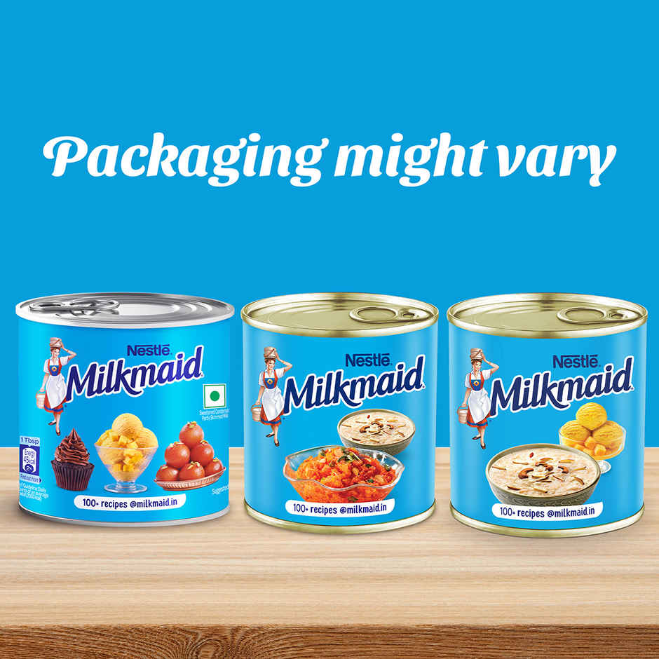 Nestle Milkmaid Partly Skimmed Sweetened Condensed Milk | Smooth & Delicious