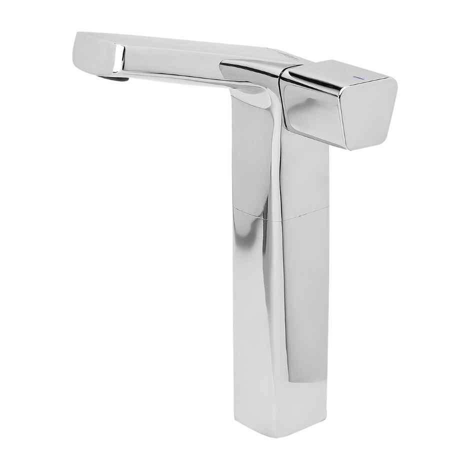 Hindware Starc Pillar Tap For Wash Basin | Cold Only | Brass With Chrome Finish