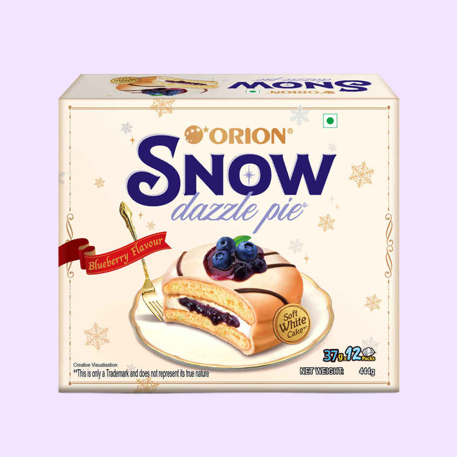 Orion Blueberry Snow Dazzle Pie | Soft & Fruity