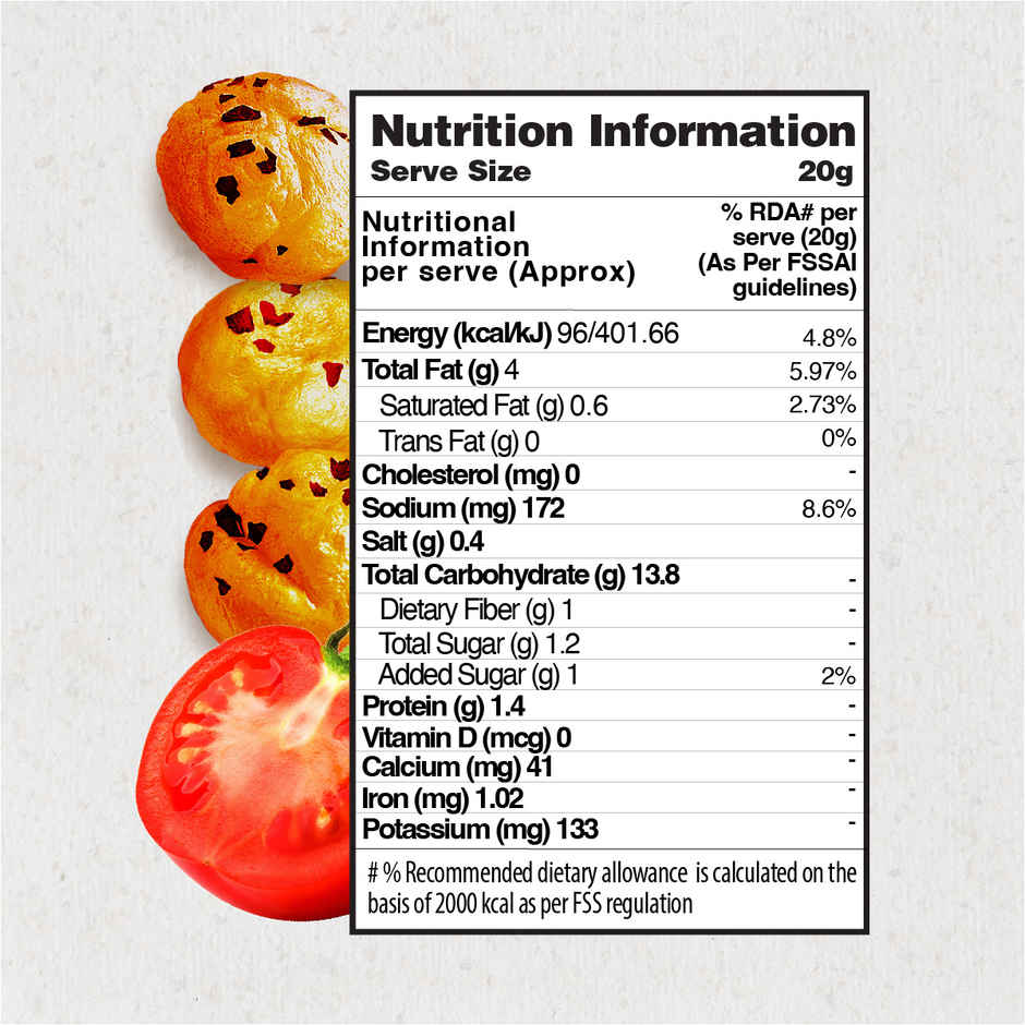 MOM Tomato Achaari Roasted Makhana