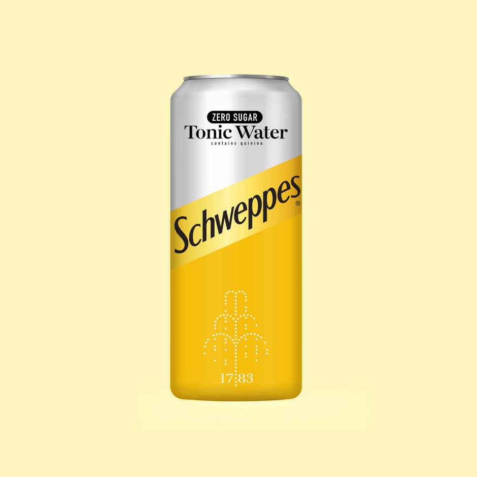 Schweppes Zero Sugar Tonic Water | Premium Mixer | Zero Sugar Tonic Water | The Coca-Cola Company