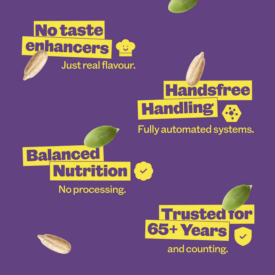 Bolas Roasted Seeds Mix | Protein Rich Mix | Pumpkin | Sunflower | Watermelon | Chia & Flax Seeds