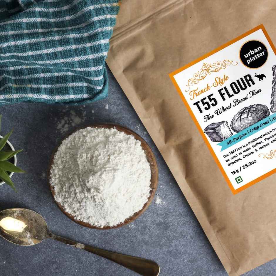 Urban Platter French T55 Fine Wheat Bread Flour, Farine Francaise De Ble