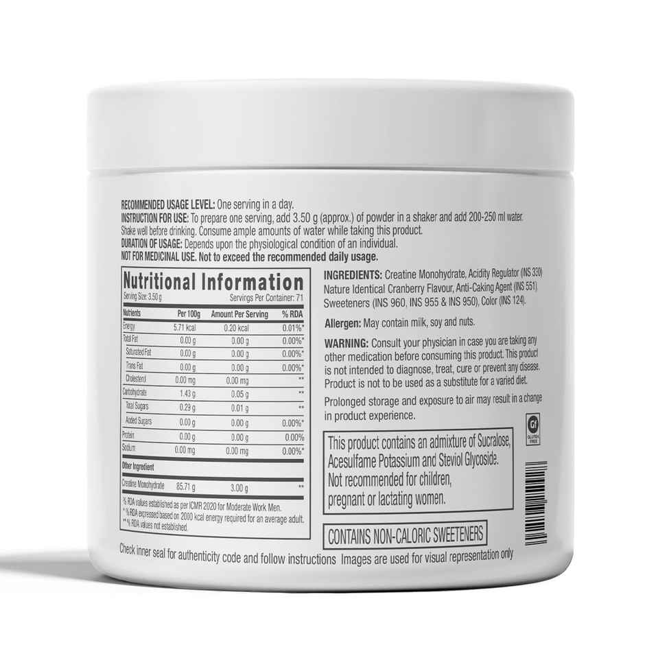 GNC Pro Performance Creatine Monohydrate Blueberry