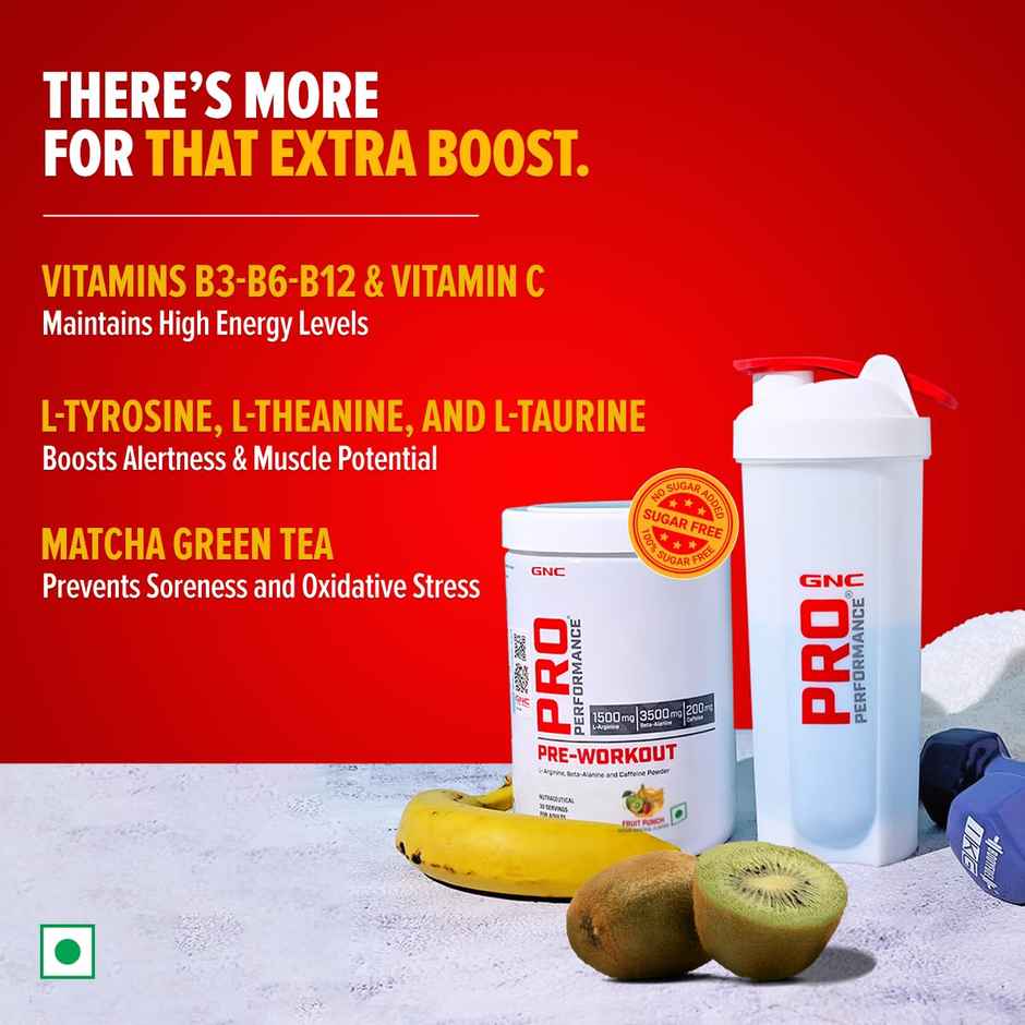 GNC Pro Performance Pre-Workout Boosts Energy & Endurance
