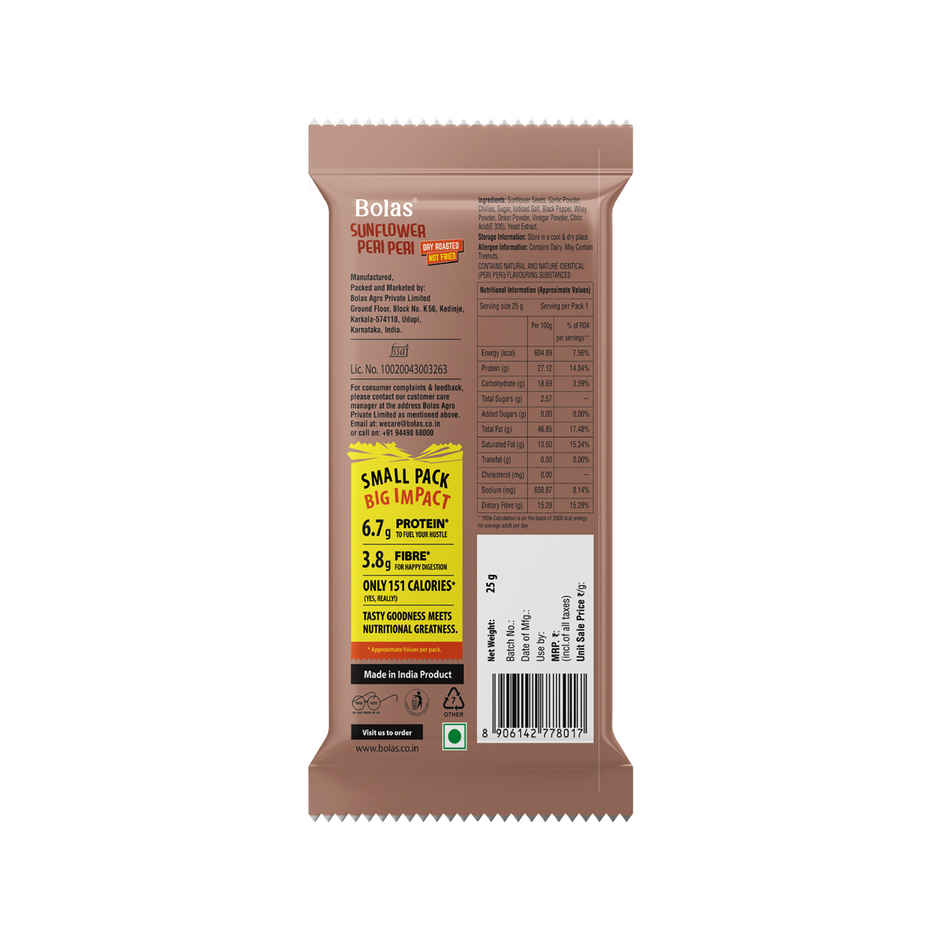 Bolas Peri-Peri Sunflower Seeds