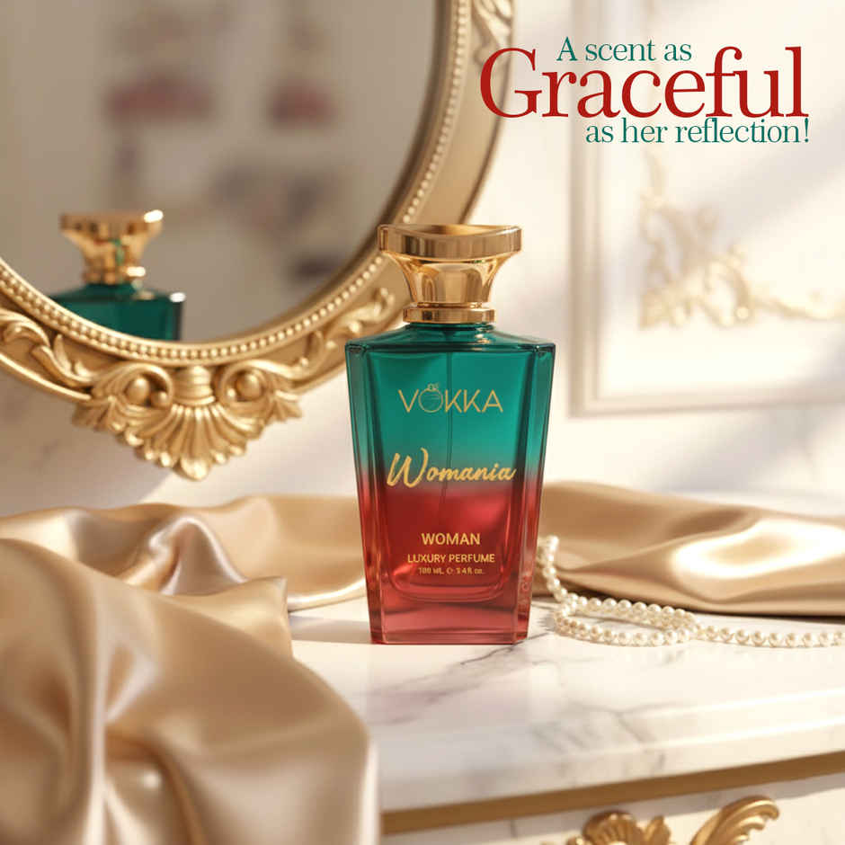 Vokka Womania Luxury Long Lasting Perfume for Women Saffron Passionfruit
