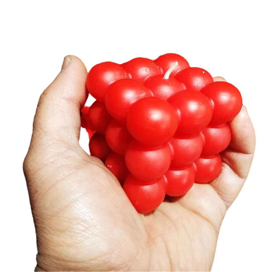 Samsidhi Scented Bubble Candle (Rose)